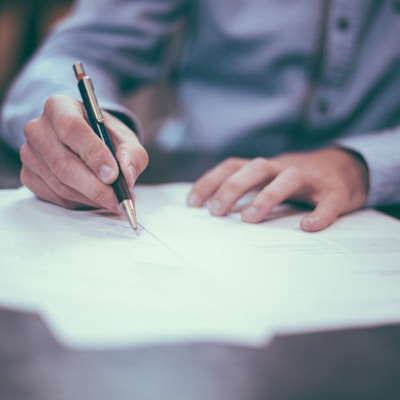 Invoices and supplier paperwork